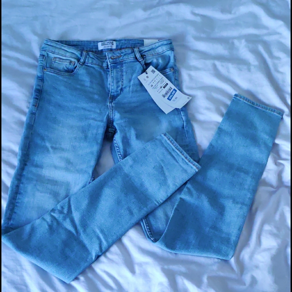 NWT Zara Denim Skinny Jeans